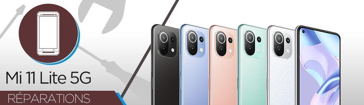 Réparation Xiaomi Mi 11 Lite 5G Réparation Xiaomi Mi 11 Lite 5G