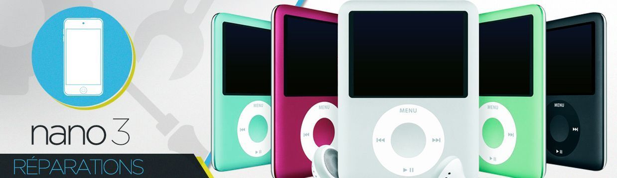 Réparation iPod Nano 3 Réparation iPod Nano 3