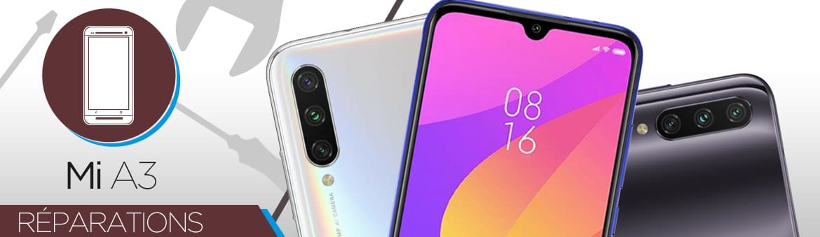 Réparation Xiaomi Mi A3 Réparation Xiaomi Mi A3