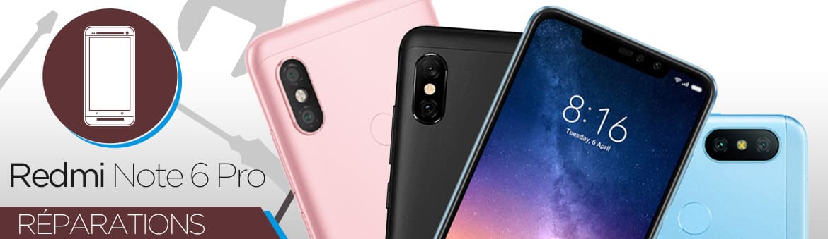 Réparation Xiaomi Redmi 6 Pro Réparation Xiaomi Redmi 6 Pro