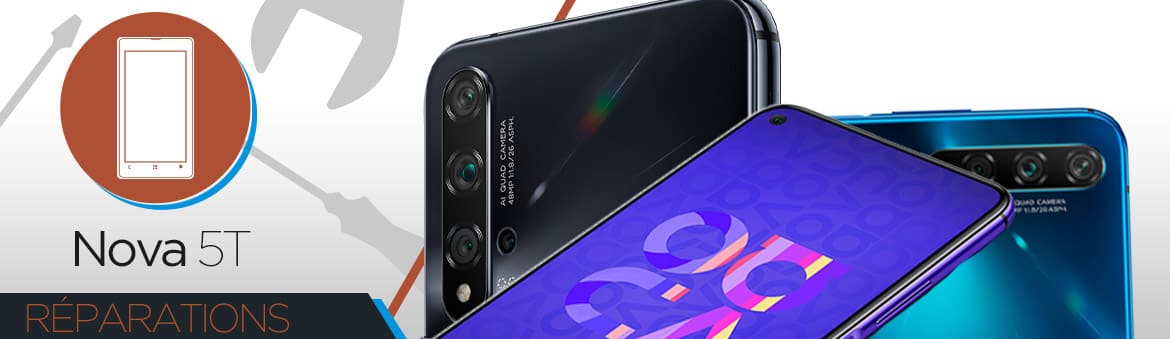 Réparation Huawei Nova 5T Réparation Huawei Nova 5T