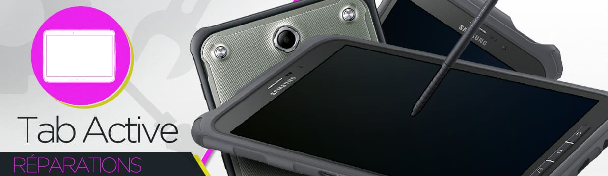 Réparation Samsung Galaxy Tab Active (T360/T365)